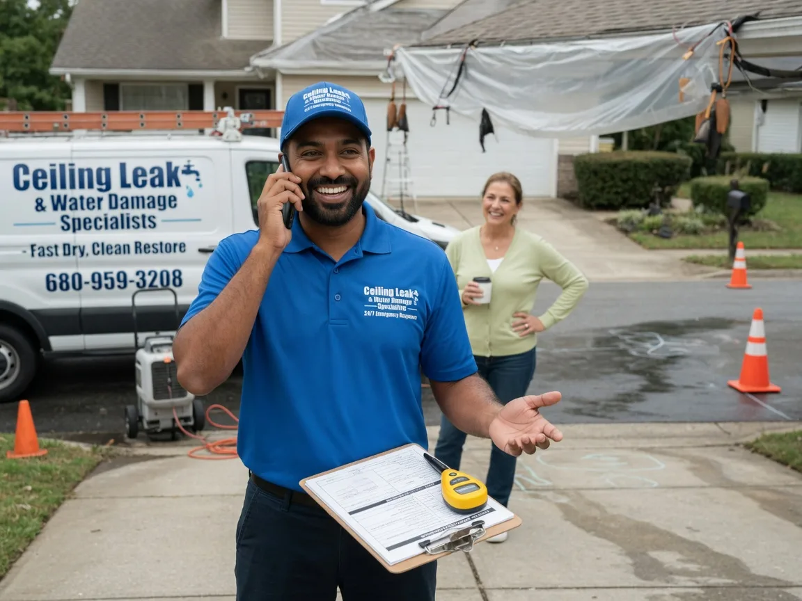 Ceiling Leak Cleanup Rutland, VT FAQs